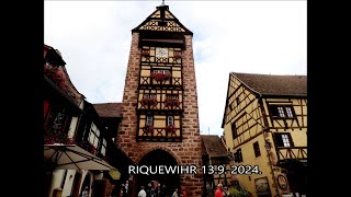 RIQUEWIHR  ALSASKO 1392024 FRANCÚZSKO [upl. by Nennek665]