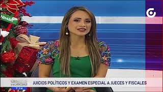 JUICIOS POLÍTICOS EN COLA Y EXAMEN ESPECIAL A JUECES Y FISCALES [upl. by Dzoba497]