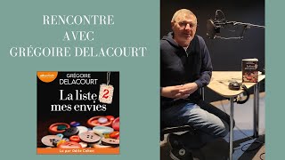 Rencontre avec Grégoire Delacourt [upl. by Imojean]