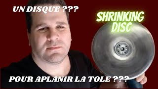 Carrosserie Voiture Ancienne  Comment aplanir la Tole avec un Shrinking disc [upl. by Willi120]