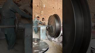 Satellite signal dish antenna body making process shorts amazing handmade [upl. by Romine]