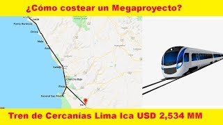 ¿Cuanto costará el Tren de Cercanías Lima Ica [upl. by Grose698]