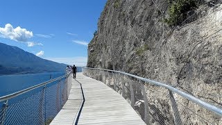 Limone del Garda  La pista ciclabile con panorami mozzafiato  by Claudio Gobbetti [upl. by Fionna]