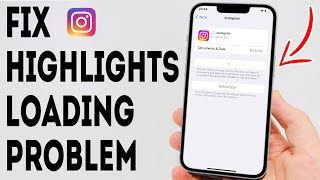 How To Fix Instagram Highlights Loading Problem  Full Guide [upl. by Icam761]