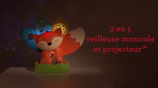 Veilleuse projecteur renard 3 en 1 Infantino Berceaumagiquecom [upl. by Cranston]