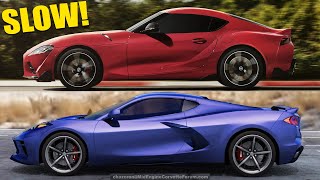 2020 Corvette vs New Supra [upl. by Niatirb653]