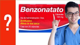 BENZONATATO Para que sirve tos antitusivo 💊 Dosis y Como Se toma [upl. by Llerrit]