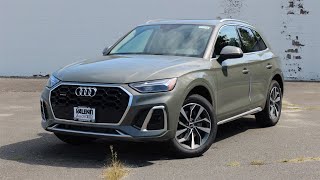 2023 Audi Q5 45 Premium Plus  Features Review amp POV Road Test [upl. by Cinderella]