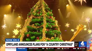 Opryland announces plans for A Country Christmas [upl. by Caresa]