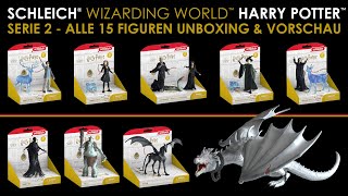 Schleich ® Harry Potter™ Wizarding World™ Serie 2  alle Figuren Unboxing amp Vorschau  meine Meinung [upl. by Peednam816]