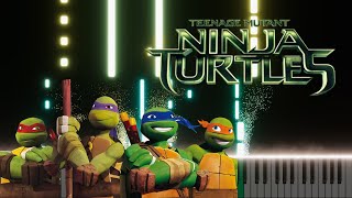 Teenage Mutant Ninja Turtle Theme Song Played on Piano [upl. by Dannel16]