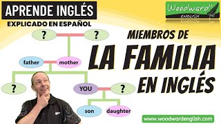 La Familia en inglés  Pronunciación de los miembros de la familia en inglés [upl. by Alisia]