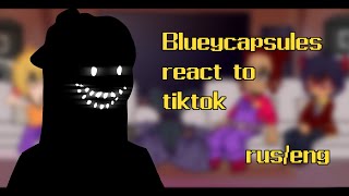 Blueycapsules react to tiktok  FnaFBlueycapsules  ruseng  11 [upl. by Neillij]