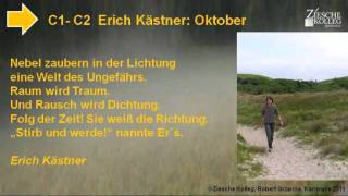 C1C2 deutsche Literatur Literatur Poesie EKästner Oktober S06 [upl. by Yejus264]