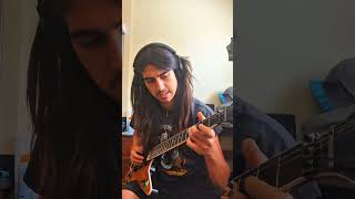 Ozzy Osbourne  OVER THE MOUNTAIN COVER Solo shortvideo [upl. by Wil]