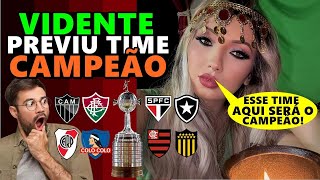 VIDENTE previu o CAMPEÃO da LIBERTADORES 2024 [upl. by Herbert543]