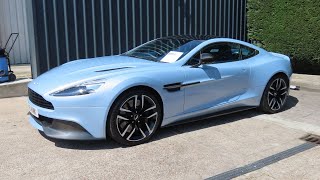 2015 Aston Martin Vanquish Carbon Black Edition  Start up exhaust and indepth tour [upl. by Eiloj519]