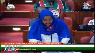 Fatuma Gedi Speaker Muturi in heated debate over tabling documents against DP Ruto [upl. by Baynebridge]