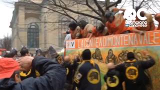 CARNEVALE IVREA  LA BATTAGLIA DELLE ARANCE [upl. by Assenay]