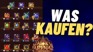 SHOP GUIDE Afk Arena Companions [upl. by Rodnas604]