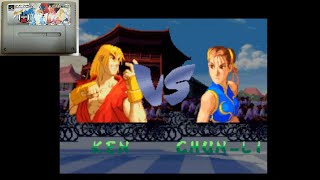 【ストリートファイターゼロ２】KEN VS CHUN LI [upl. by Airrotal]