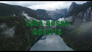 Vorderer Gosausee  Austria  Dachstein Mountains  drone 4k [upl. by Cohin]