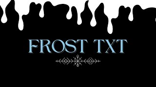 TXTFROST   COVER TEASER [upl. by Roderich]