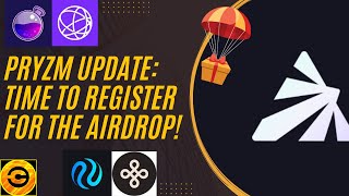 PRYZM UPDATE Airdrop Registration is LIVE  Crypto Gossip [upl. by Yaral]