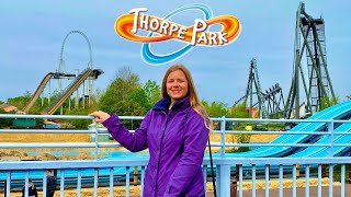 THORPE PARK Vlog May 2022 [upl. by Ahsiniuq]