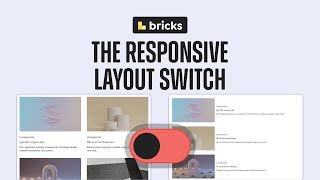 How to install the layout toggle switch component for Bricks [upl. by Atcele]