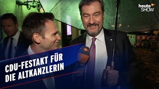 Merkel feiert ihren 70ten – und Fabian Köster muss draußen bleiben  heuteshow vom 27092024 [upl. by Klockau]