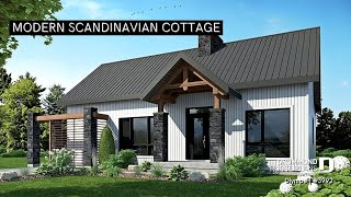 Best Scandinavian house with Cathedral ceiling by Drummond House Plans  plan 3992 [upl. by Nilrak813]