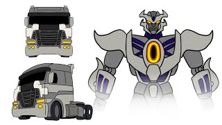 Transformers Age of Extinction Galvatron with mechanical transformation [upl. by Arehsat]