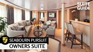 Seabourn Sojourn  Owners Suite Full Walkthrough Tour  4K [upl. by Ailet375]