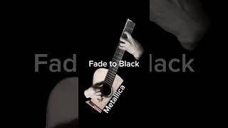 Fade to Black guitar akustikgitarre intro metallica [upl. by Ahsienauq1]