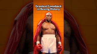 George Foreman Greatest Comeback in Boxing History [upl. by Bates]