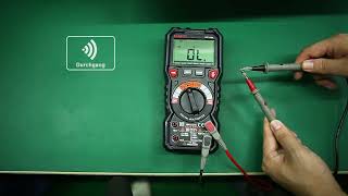 How to Use Kaiweets HT118A Multimeter [upl. by Oirifrop]