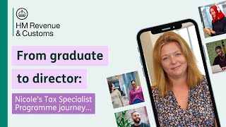 Tax Specialist Programme Graduate to HMRC Director Nicole’s rewarding career journey [upl. by Glynis]