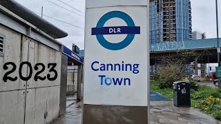 CANNING TOWN DLR Station 2023 [upl. by Erasmus638]