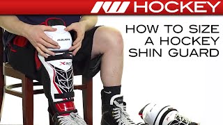 How to Size a Hockey Shin Guard [upl. by Anela170]