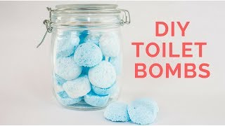 Como hacer pastillas efervescentes para inodoros limpios Toilet Bombs [upl. by Rolyat75]