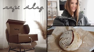 VLOG  KHY unboxing kenyér lépésről lépésre amp bénázós kertészkedés  Karin Dragos [upl. by Mora]