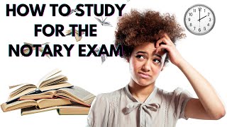 How To Study For The Notary Exam  Notary Public Exam California  Notary Public Exam Study Tips [upl. by Asilam]