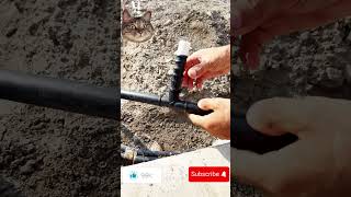 HDPE pipe jointing video  how to joint HDPE pipe  HDPE pipe connector  HDPE pipe repair [upl. by Benedikta34]