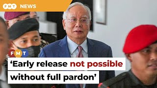 Early release for Najib only with full pardon says lawyer [upl. by Naresh203]