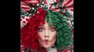 Sia  Underneath the Mistletoe Unofficial Instrumental with backing vocals [upl. by Rorry]