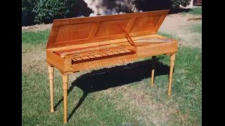 Schmahl clavichord built by Lyndon J Taylor [upl. by Ykcor]