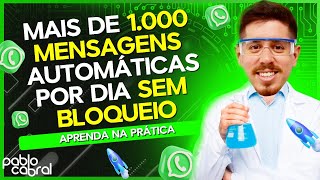 DISPARO EM MASSA NO WHATSAPP MAIS DE MIL MENSAGENS SEM BAN ZAPCLOUD 2023 [upl. by Gayle]