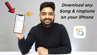 How to Download Any FREE song amp Set Ringtone in iPhone in 2022  Without Computer [upl. by Enneirda]