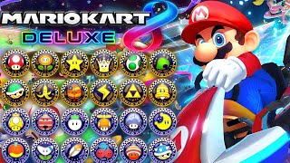 Mario Kart 8 Deluxe  All Tracks 200cc DLC Included [upl. by Donielle]